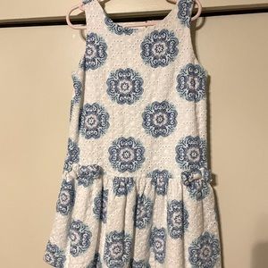 Janie & Jack Girls Eyelet Dress
